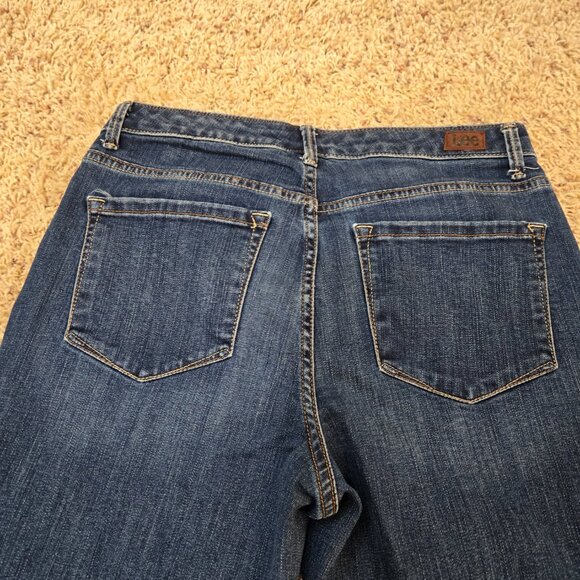 Lee Jeans Womens 10 Denim Straight Leg Relaxed Fit High-Rise Stretch - Picture 4 of 10